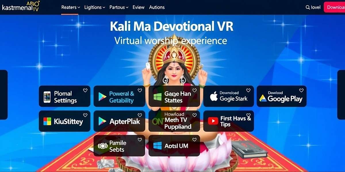 Kali Ma Devotional VR - Download Options Kali Ma Devotional VR download page showing various platform options