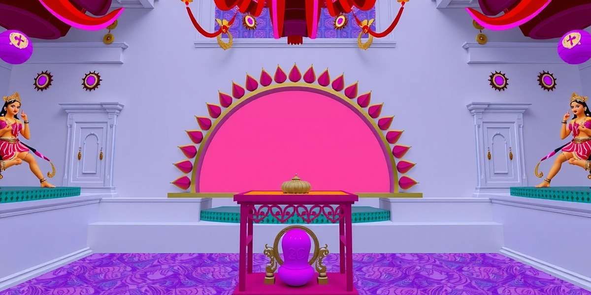 Kali Ma Devotional VR - Future Update Concept art for upcoming temple environment in Kali Ma Devotional VR